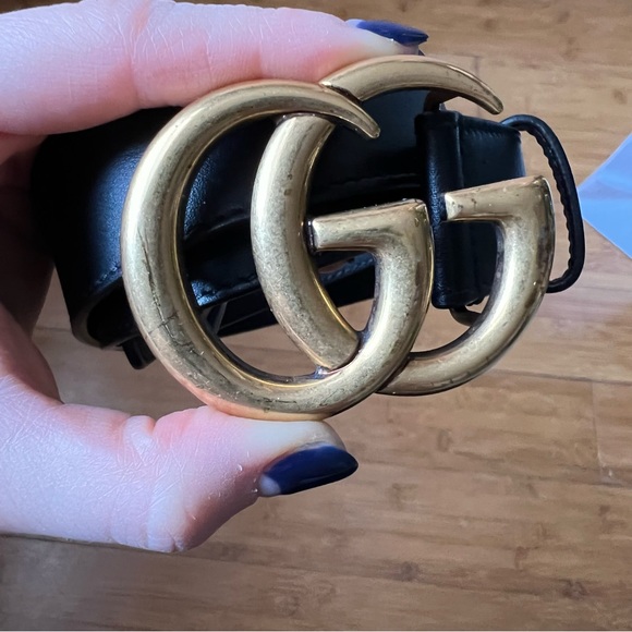 GUCCI Leather Belt - Authentic - Picture 5 of 8